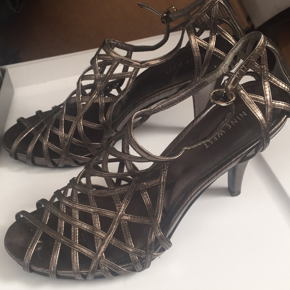 COPY - SALE 💙 Nine West Caged Heels!